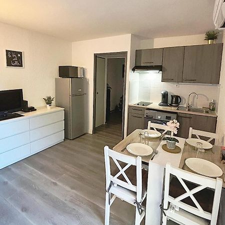 Charmant Studio Climatise 24 M2 Terrasse A 100M De La Plage 滨海圣芒德里耶 外观 照片
